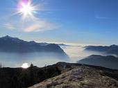 UNA SPLENDIDA ALBA SUL MONTE COLOMBINA - sabato 15 gennaio 2011 - FOTOGALLERY